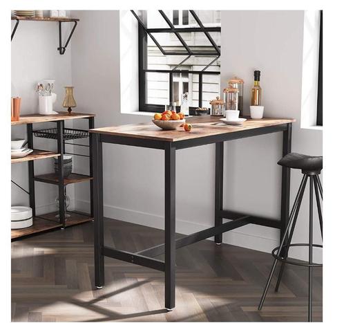 Hoppa! LBT91X Vintage Metalen Bartafel van 79€ naar 63€, Antiek en Kunst, Antiek | Meubels | Tafels, Ophalen of Verzenden