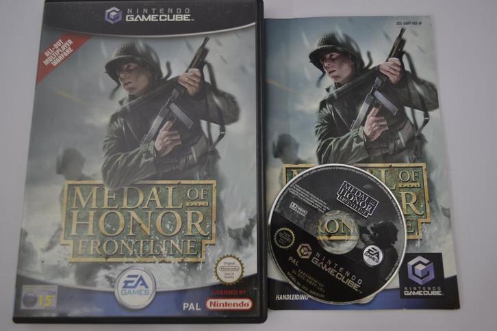 Medal of Honor - Frontline (GC HOL), Spelcomputers en Games, Games | Nintendo GameCube, 1 speler, Zo goed als nieuw, Verzenden
