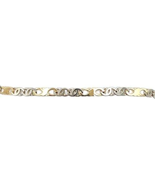 Armband - 18 karaat Geel goud, Witgoud, Sieraden, Tassen en Uiterlijk, Armbanden