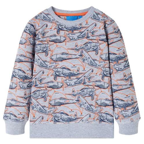 vidaXL Kindertrui 116 gemêleerd grijs, Kinderen en Baby's, Kinderkleding | Overige, Nieuw, Verzenden