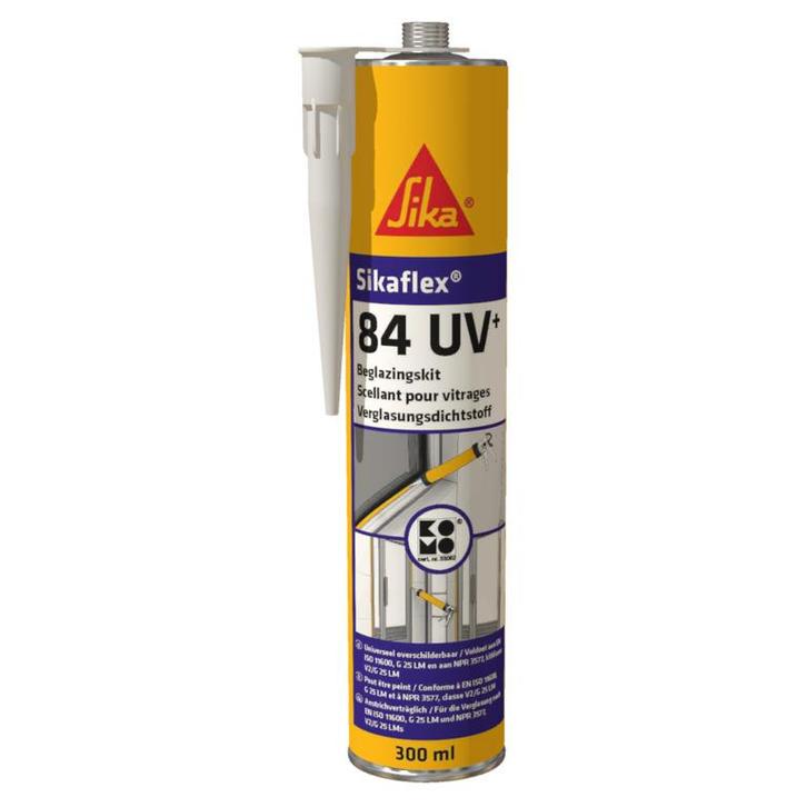 Sika Bouw Sikaflex 84 uv 300 ml, zwart, patroon, Doe-het-zelf en Verbouw, Isolatie en Afdichting, Nieuw, Verzenden
