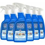 6x Blue Wonder Professionele Glas en Interieur Spray 1 liter, Sieraden, Tassen en Uiterlijk, Nieuw, Verzenden