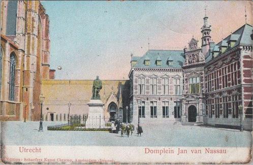 UTRECHT - Domplein Jan van Nassau, Verzamelen, Ansichtkaarten | Nederland, Verzenden