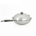 HCB Wokpan - inductie - 36 cm - RVS, Verzenden, Nieuw in verpakking, Fornuis, Frituur en Grillen