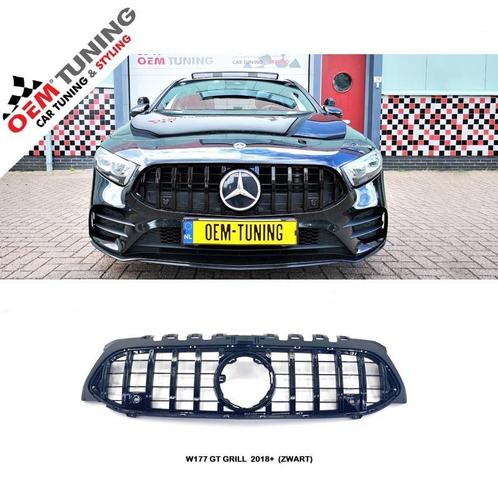 GT Grille zwart | Mercedes-Benz A-Class W177 | 2018+, Auto-onderdelen, Carrosserie en Plaatwerk, Voor, Bumper, Nieuw, Herkomst onderdeel bekend