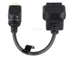 Jaltest Suzuki 4 Pins OBD - 16 Pins OBD2 Verloopkabel Motorb, Verzenden, Nieuw