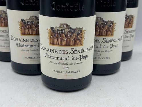 2021 Domaine de Sénéchaux - Châteauneuf-du-Pape - 6 Flessen, Verzamelen, Wijnen