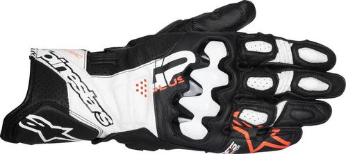 Alpinestars GP Plus R V3 Zwart Wit Fluo Rood Leren, Motoren, Kleding | Motorkleding, Heren, Nieuw met kaartje, Handschoenen, Verzenden
