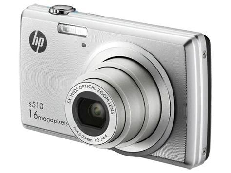 HP S510 Digitale Compact Camera - Zilver (In doos), Audio, Tv en Foto, Fotocamera's Digitaal, Zo goed als nieuw, Verzenden