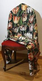 Luxe Art nouveau Bloemenstof met Tulpen - 300x280cm -