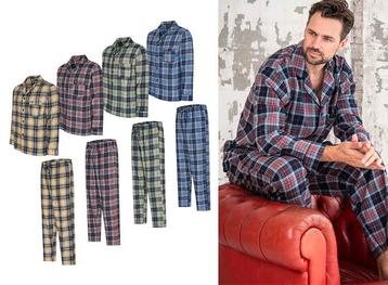 Cappuccino Heren Pyjama Set Alba-Marineblauw-XXL beschikbaar voor biedingen