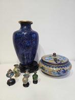 Vaas (7) - Messing, Keramiek - cloisonné voorwerpen, Antiek en Kunst