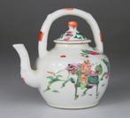 Theire en Famille rose porselein - Tongzhi - Porselein -, Antiek en Kunst