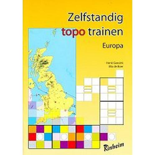 Zelfstandig Topo Trainen Europa (per stuk), Boeken, Schoolboeken, Nieuw, Verzenden