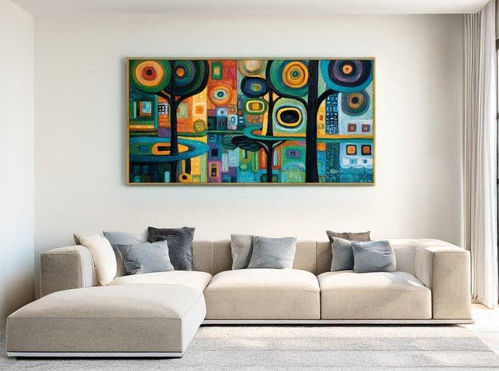 Felix van Horst - Geometric Grove (XXL), Antiek en Kunst, Kunst | Designobjecten