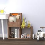 vidaXL Kindertijdschriftenrek 71x30x78,5 cm bewerkt hout, Huis en Inrichting, Woonaccessoires | Krantenbakken en Lectuurbakken