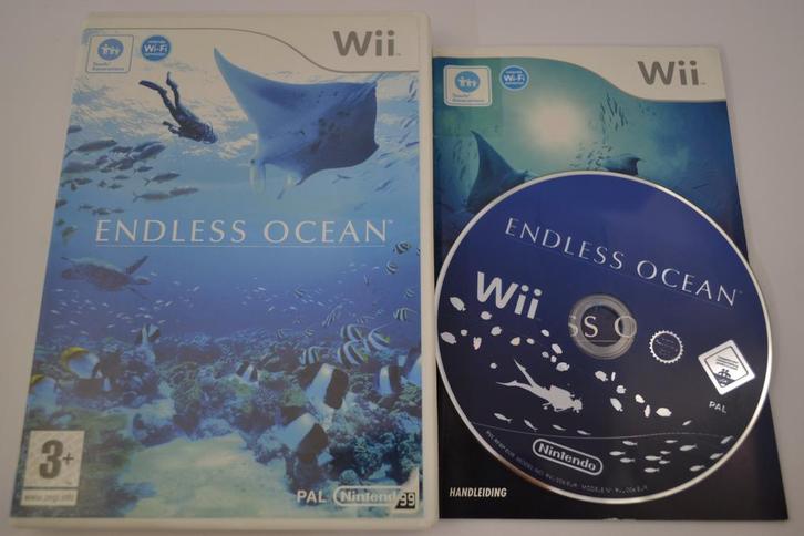Endless Ocean (Wii HOL), Spelcomputers en Games, Games | Nintendo Wii, 1 speler, Zo goed als nieuw, Verzenden