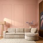 MySofa Alma | Beige | 2,5 zits + Divan Rechts | 5 jaar, Ophalen of Verzenden, Nieuw