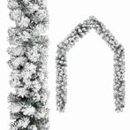Kerstslinger met Sneeuw 5m - Tweedekansje voor Buiten! OP=OP, Diversen, Kerst, Ophalen of Verzenden, Nieuw