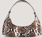 NA-KD Curved uette Vrouwen Tas - Snake, Verzenden, Nieuw
