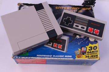 NES - Classic Mini (beschadigde doos) beschikbaar voor biedingen