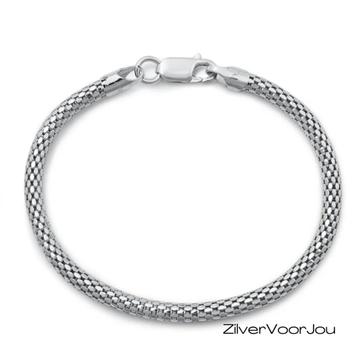 925 Zilveren Italian mesh armband beschikbaar voor biedingen