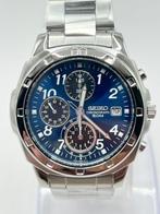 Seiko - Blue Chronograph - Zonder minimumprijs - SND193 -