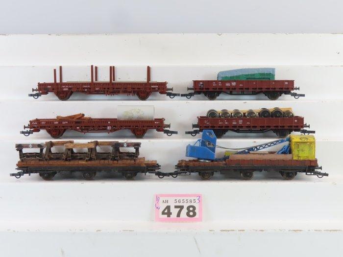 Roco, Zelfbouw H0 - Modeltrein goederenwagon (6) - 6 Lage, Hobby en Vrije tijd, Modeltreinen | H0