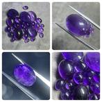 Set van 100ct natuurlijke Amethist cabochons Cabochons- 20 g