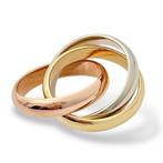 Cartier - Ring - Trinity - 18 karaat Geel goud, Roségoud,, Sieraden, Tassen en Uiterlijk, Ringen, Nieuw