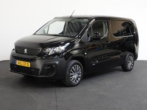 Peugeot Partner 1.5 BlueHDi 100pk L2, Auto's, Bestelauto's, Lease, Grijs, Handgeschakeld, Overige kleuren, Financial lease, Stof