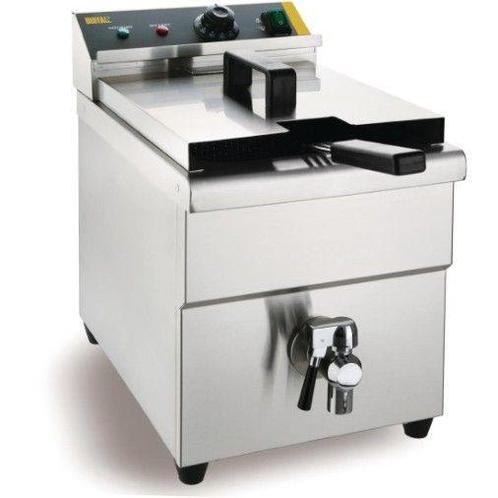 Friteuse Buffalo | 7,5L | 3kW | Inductie | met aftapkraan, Zakelijke goederen, Horeca | Keukenapparatuur, Nieuw in verpakking