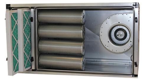 COMBISTEEL GEURFILTERKAST MET MOTOR 4000M3, Zakelijke goederen, Horeca | Keukenapparatuur, Verzenden