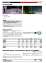 Doorsteekanker / vloeranker M12x100 verzinkt, nieuw - Doos, Ophalen of Verzenden, Nieuw, Overige typen