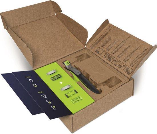 Philips OneBlade Face + Body QP2630/30 - Trimmer, Sieraden, Tassen en Uiterlijk, Uiterlijk | Lichaamsverzorging, Verzenden