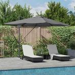 vidaXL Cantilever Roma parasol Antraciet en Zwart 352 x 251, Tuin en Terras, Verzenden, Nieuw, 2 tot 3 meter