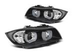 U-LED 3D koplamp units Black geschikt voor BMW E90 E91, Auto-onderdelen, Verlichting, Verzenden, Nieuw, BMW