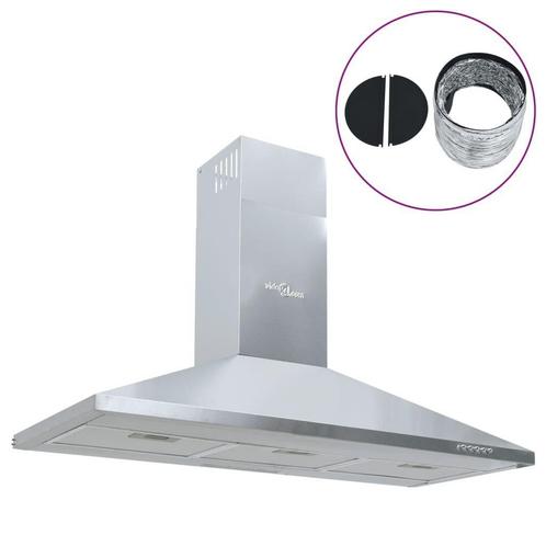 RVS Afzuigkap 90cm | Tweedekansje | Topmerk, lage prijs!, Witgoed en Apparatuur, Afzuigkappen, Nieuw, Wandschouwkap, Ophalen of Verzenden