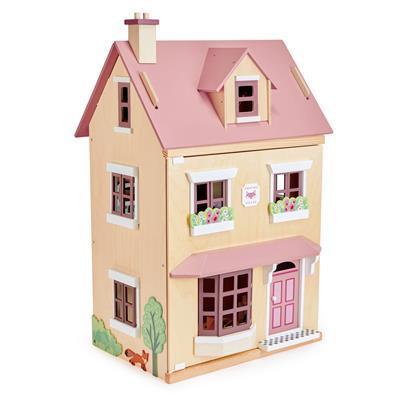 Tender Leaf Toys - Houten poppenhuis gemeubileerd - Foxtail, Kinderen en Baby's, Speelgoed | Overig