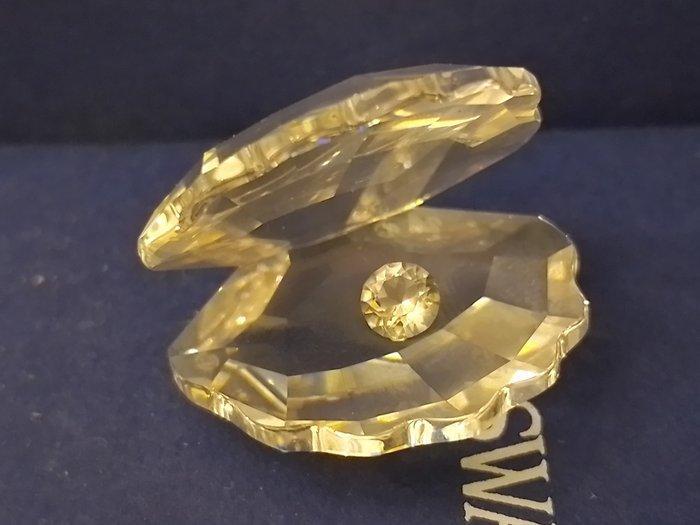 Swarovski - Beeldje - Shell With Pearl - 014389 - Box +, Antiek en Kunst, Curiosa en Brocante