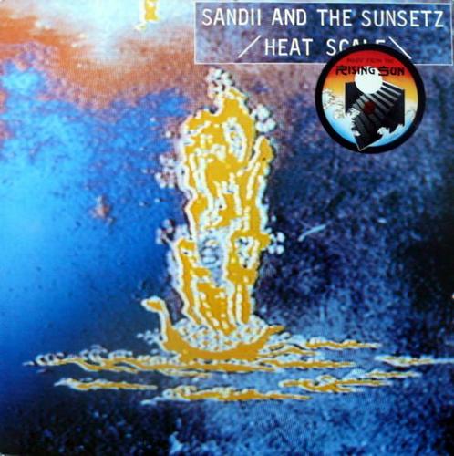 LP gebruikt - Sandii &amp; The Sunsetz - Heat Scale, Cd's en Dvd's, Vinyl | Rock, Zo goed als nieuw, Verzenden