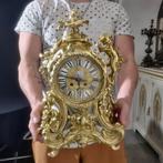 Tafelklok Lodewijk XVI-stijl Brons, Glas - 1850-1900 -, Antiek en Kunst