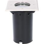 LED Grondspot - Sanola Aton - Inbouw - Vierkant - GU10, Ophalen of Verzenden, Nieuw, Vloerspot of Grondspot, Led