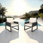 Loungeset Captive in touwontwerp - Set 3 (2 x fauteuil), Tuin en Terras, Tuinsets en Loungesets, Verzenden, Nieuw