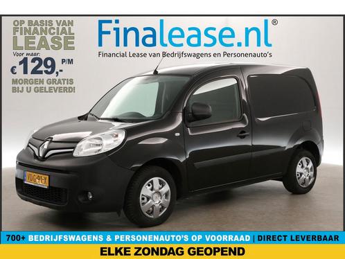 Renault Kangoo 1.5 Blue dCi L1H1 Airco Carplay Cruise €129pm, Auto's, Bestelauto's, Lease, Handgeschakeld, Diesel, Renault, Zwart