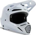 FOX V3 RS Carbon Solid Wit MIPS Crosshelm, Motoren, XXL, Nieuw met kaartje, Overige merken, Heren