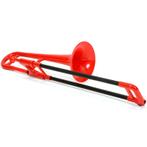 Jiggs pBone Mini Red Eb-trombone met hoes, Muziek en Instrumenten, Verzenden, Nieuw
