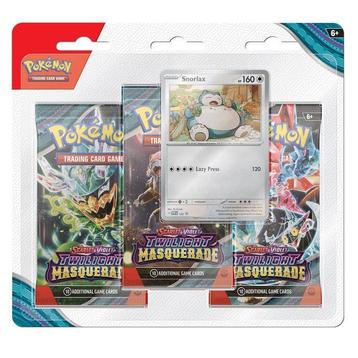 Pokemon Twilight Masquerade 3 Pack Blister beschikbaar voor biedingen