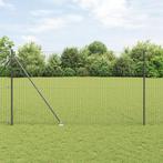 vidaXL Euro Schutting met 7 Spijkerpalen 1,5x10 m, Verzenden, Nieuw, IJzer