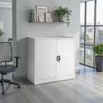 Archiefkast met 3 planken 90x40x90 cm - grijs, Huis en Inrichting, Kasten | Roldeurkasten en Archiefkasten, Verzenden, Nieuw